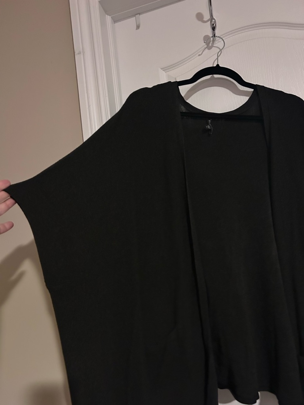 Eileen Fisher Charcoal Gray Lightweight Sweater Top - Picture 2 of 5
